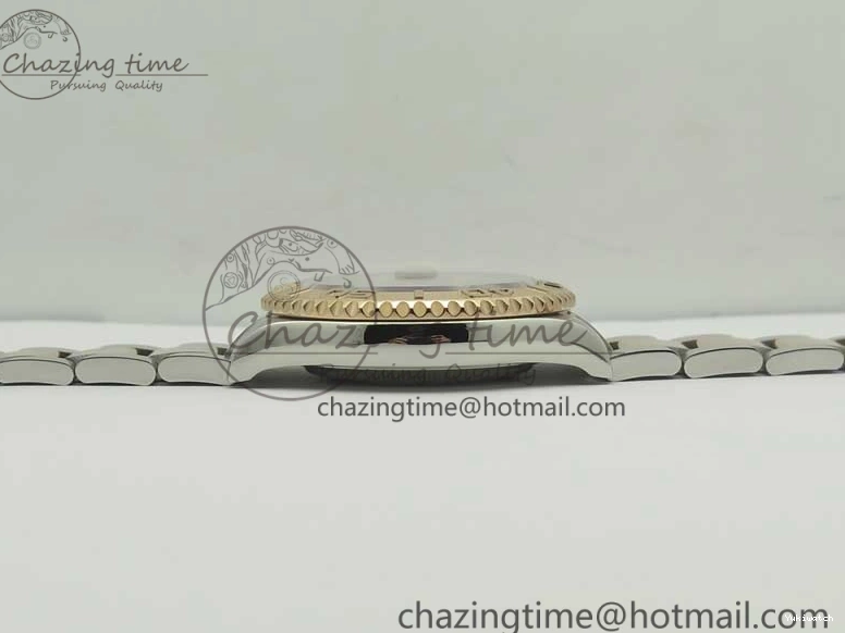 SS A2836 Dial Brown VRF Bracelet Best on SS RG 1:1 Yacht-Master 116621 Edition 0126